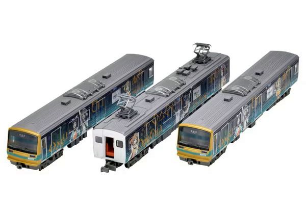 Tomytec (331544) 伊豆箱根鉄道 7000系 (7502編成) 幻日のヨハネ -SUNSHINE in the MIRROR- 「YOHANE TRAIN」電車 3両 Tomytec (331544) 伊豆箱根鉄道 7000系 (7502編成) 幻日のヨハネ -SUNSHINE in the MIRROR- 「YOHANE TRAIN」電車 3両