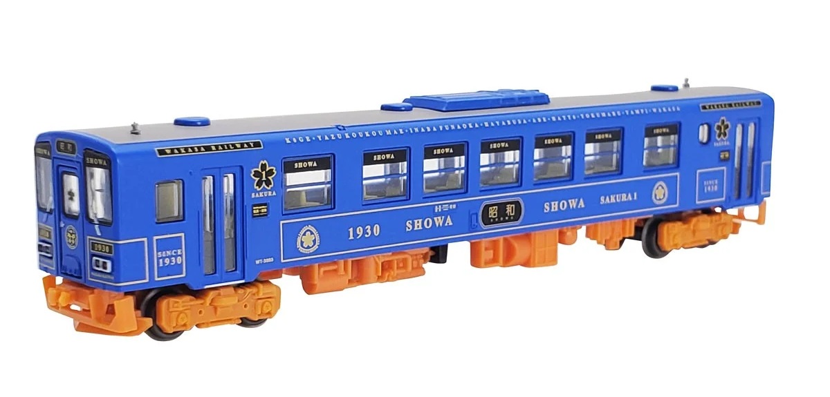 TOMYTEC 324096 若櫻鐵道 WT3000形 昭和號 TOMYTEC 324096 若櫻鐵道 WT3000形 昭和號
