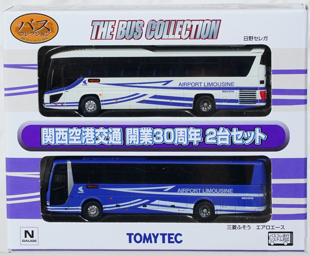 Tomytec (333203) ザ・バスコレクション 関西空港交通 開業30周年 2台 Tomytec (333203) ザ・バスコレクション 関西空港交通 開業30周年 2台